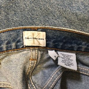 Calvin klein mom jeans size 8
